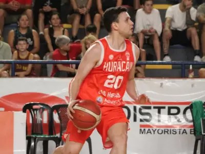 Chiri Reyes, jugador de Hurac�n Las Heras.