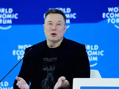 Elon Musk en el Foro de Davos: el empresario advirti� que la IA superar� la capacidad humana en solo cinco a�os.