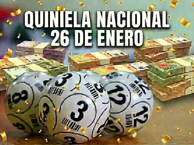 Quiniela Nacional del 26 de enero