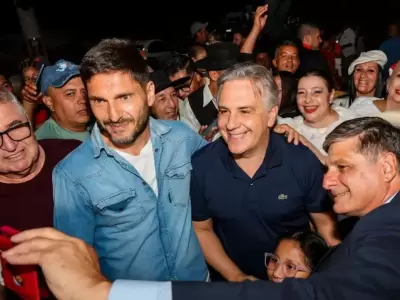 Los gobernadores de Santa Fe y C�rdoba.