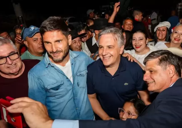 Los gobernadores de Santa Fe y C�rdoba.