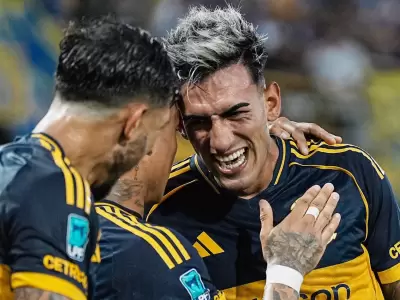 Los abrazos para Di Lollo