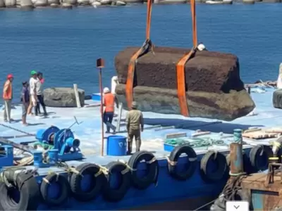 Hallazgo hist�rico: rescatan piezas del Faro de Alejandr�a.