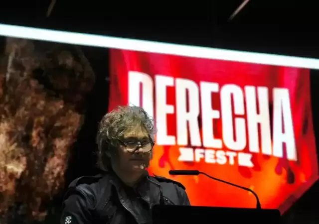 Milei encendi� el Derecha Fest de Mar del Plata. (Foto: web)