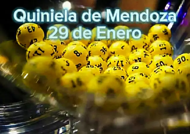 Quiniela de Mendoza del 29 de enero
