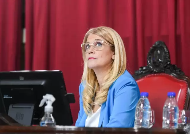 Ver�nica Magario guarda un extra�o silencio ante un hecho de enorme gravedad institucional. (Foto: archivo web)