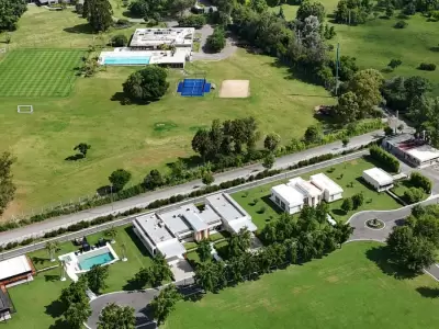 La estancia de Pilar que le adjudican al tesorero de la AFA, Pablo Toviggino. (Foto: archivo web)