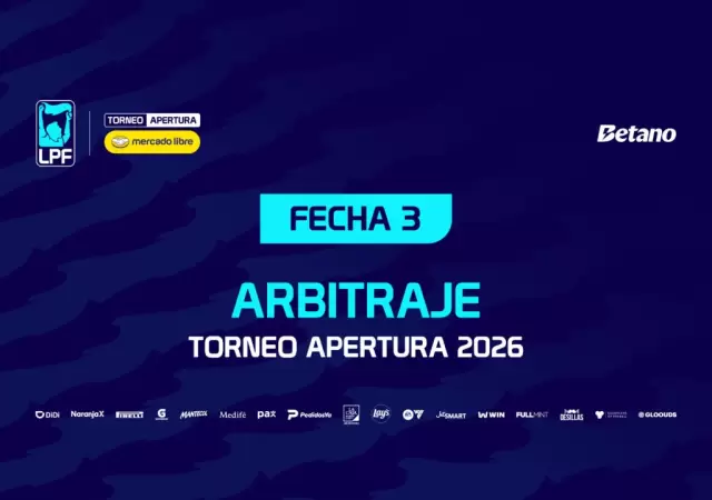 Arbitraje para la fecha 3.