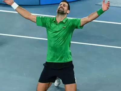 Novak Djokovic en el Abierto de Australia 2026.
