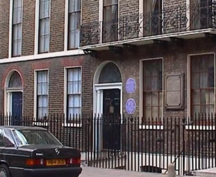 58 de Grafton Way en Londres. Lugar donde se aloj� el teniente coronel San Mart�n en 1811. (Foto: archivo web)