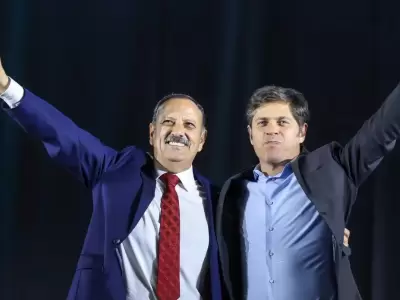 El riojano Ra�l Quintela y el bonaerense Axel Kicillof, dos de los mandatarios que confirmaron su asistencia a la reuni�n de gobernadores. (Foto: web)