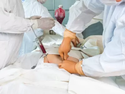 La sede central de FUESMEN en Mendoza, donde se implementa la nueva t�cnica de irradiaci�n corporal total para trasplantes de m�dula �sea.