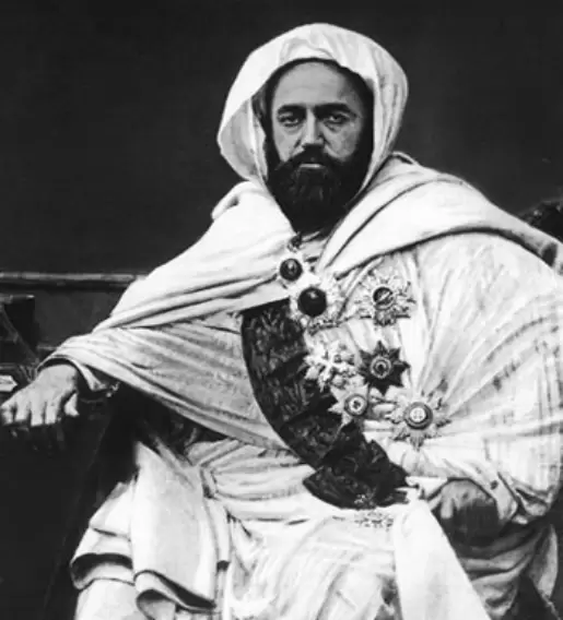 Abdel Kader, considerado el fundador de Argelia