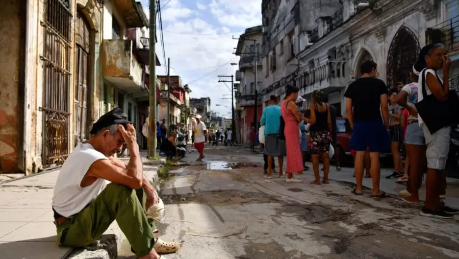 Pobreza y depresi�n del pueblo cubano