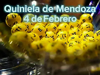 Quiniela de Mendoza del 4 de febrero