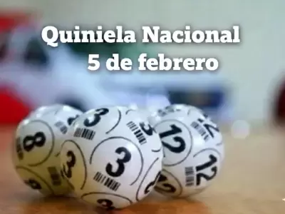 Quiniela Nacional del 5 de febrero