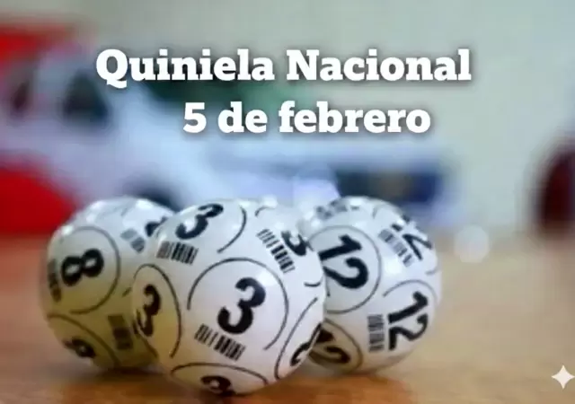 Quiniela Nacional del 5 de febrero