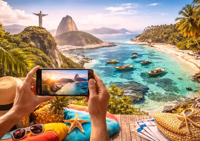 Brasil sigue siendo uno de los pa�ses m�s elegidos por los argentinos, pero tambi�n se consolida por la posibilidad de crear contenido.