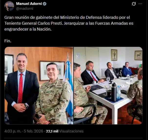Tweet Adorni