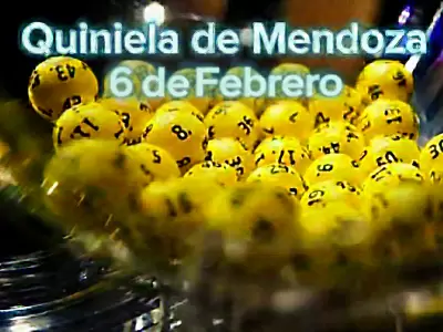 Quiniela de Mendoza del 6 de febrero