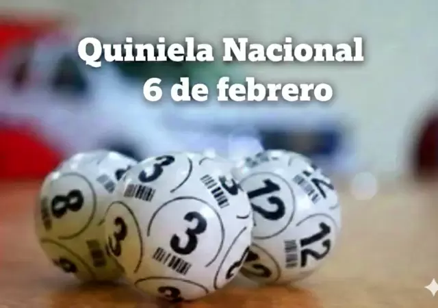 Quiniela Nacional del 6 de febrero