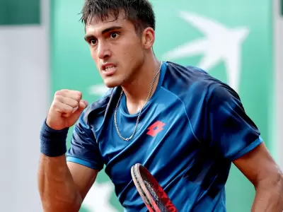 Rom�n Burruchaga (118�) reafirm� su gran presente en el Challenger de Rosario al clasificarse a los cuartos de final con una actuaci�n s�lida.
