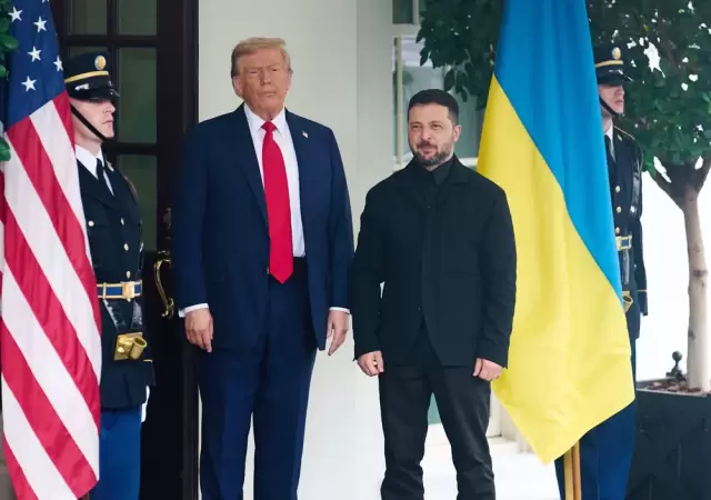 Trump y Zelenski en la Casa Blanca.