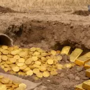 Un detector de metales y un golpe de suerte: el impresionante tesoro de oro hallado en un campo de República Checa
