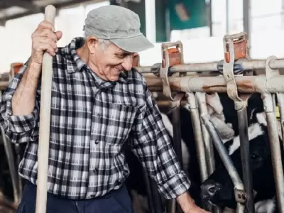 Un trabajador de mayor edad