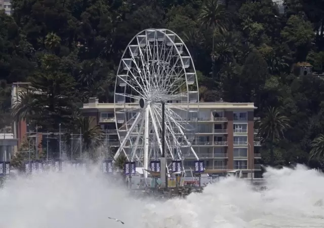 Alerta por marejadas en Chile