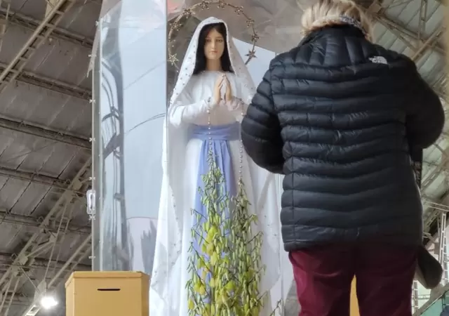 Virgen de Lourdes en El Challao