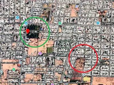 Ubicaci�n exacta: Investigaciones recientes indican que el campamento original de 1817 se ubicaba, en realidad, kil�metros m�s al sureste.