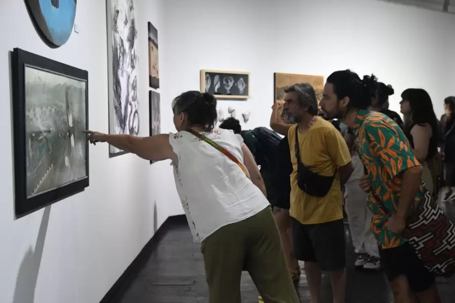 El arte de Cuyo habita el ECA: recorremos la muestra del Sal�n Vendimia
