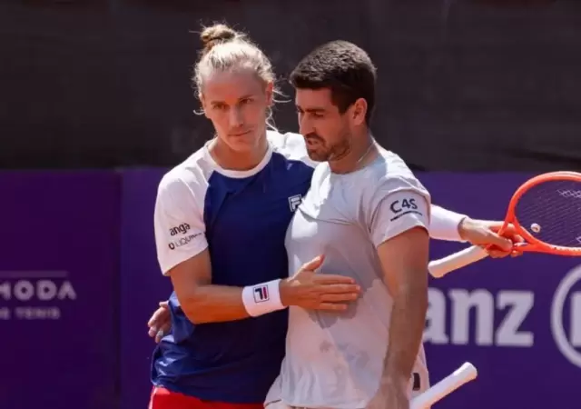 Los brasile�os se impusieron en el Lawn Tennis