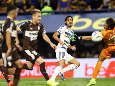 Cavani en una de sus escasas participaciones