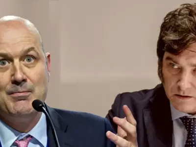 Javier Milei y Struzenegger