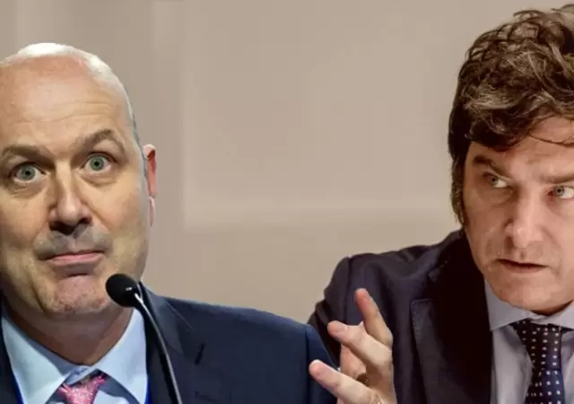 Javier Milei y Struzenegger