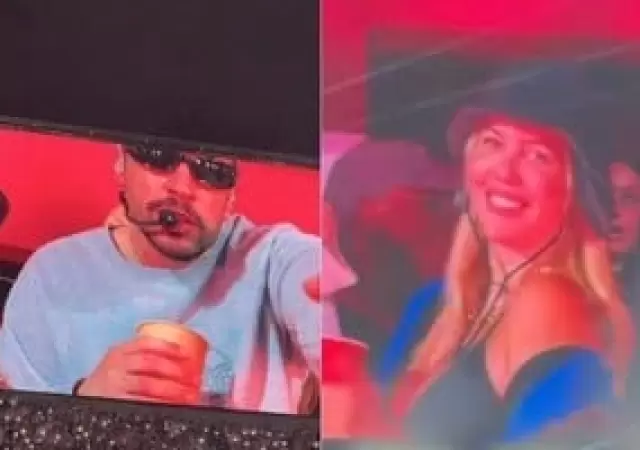 Wanda Nara presente en "la casita" de Bad Bunny