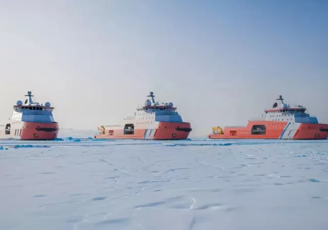 Once barcos polares para la flota estadounidense