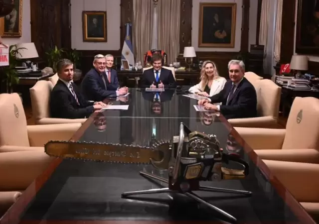 Milei con los inversores mineros