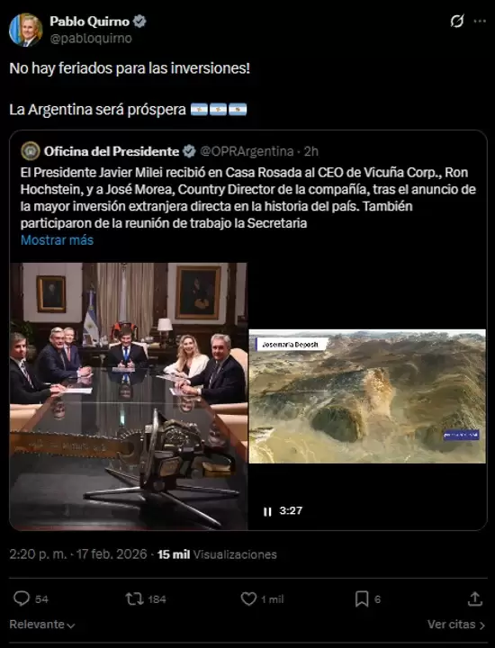 X del canciller