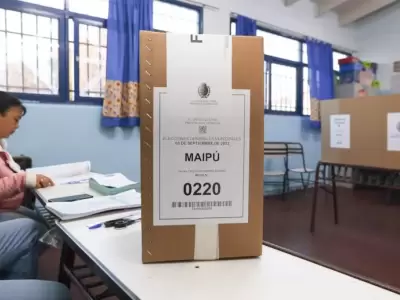 Maip� fue uno de los distritos que tuvo acto comicial hoy