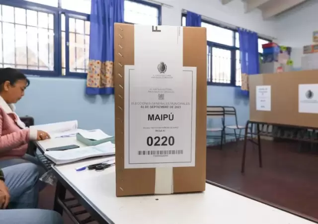 Maip� fue uno de los distritos que tuvo acto comicial hoy