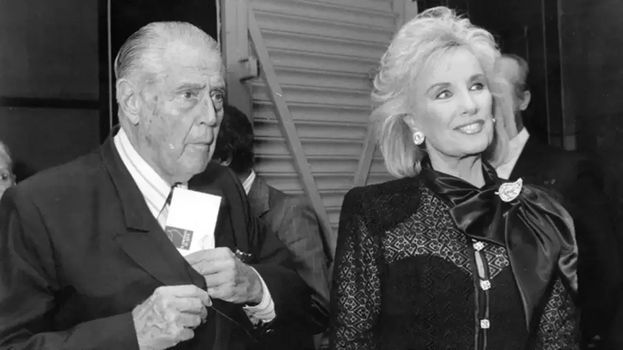 Mirtha Legrand junto a su esposo, Daniel Tinayre