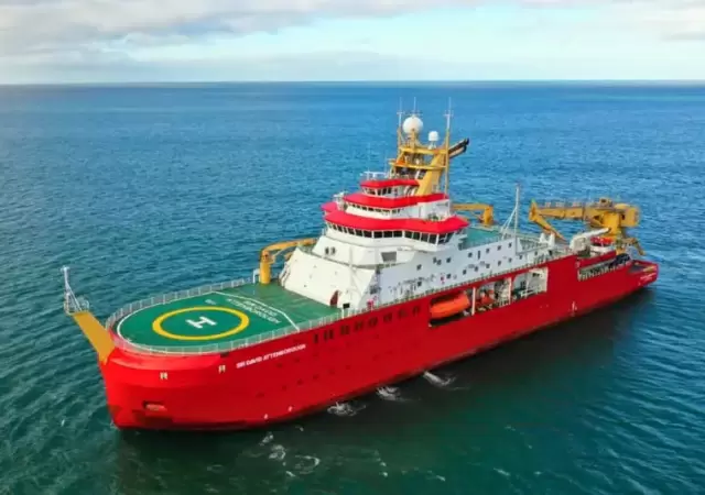 buque RRS Sir David Attenborough