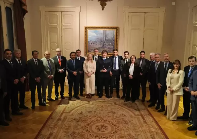 Milei y Gobernadores