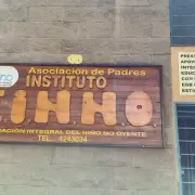 Instituto Einno en crisis: la histórica escuela busca auxilio
