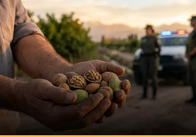 Operativos de la Polic�a Rural en las rutas mendocinas: el objetivo es verificar la documentaci�n de cada carga para frenar el mercado negro de frutos
