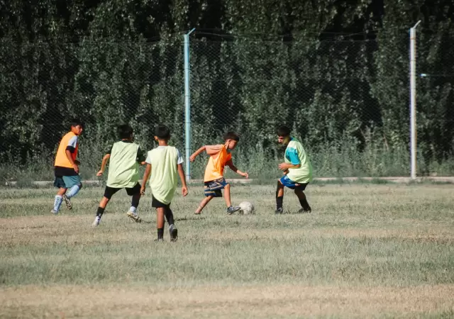 Prueba de jugadores de diferentes categor�as