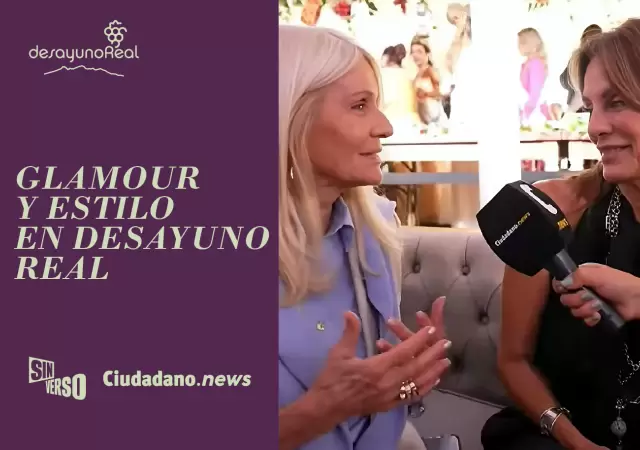 Nequi Galotti y Evelyn Scheidl en Desayuno Real.